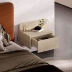 Κομοδίνο επιτοίχιο Dotta Megapap με LED χρώμα light oak 52x33,6x28εκ. - Image 4