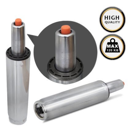 Βρες το Αμορτισέρ καρέκλας γραφείου Megapap Class-3 υψηλών αντοχών έως 120kg χρώμα ασημί 25 - 35εκ. σε μοναδική τιμή στο clickforshop.gr