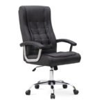 Βρες το Καρέκλα γραφείου διευθυντική Vision Megapap από τεχνόδερμα χρώμα μαύρο 63x70x112/120εκ. σε μοναδική τιμή στο clickforshop.gr