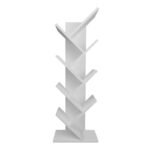 Βιβλιοθήκη Milton Megapap χρώμα λευκό 44x22x121εκ. - Image 4