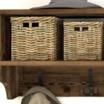 Κρεμάστρα τοίχου Ottila Megapap χρώμα καπνιστή καρυδιά 120x22x37εκ. - Image 4