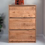 Παπουτσοθήκη Nave Megapap 18 ζευγών χρώμα pine oak 73,6x24x110εκ. - Image 5