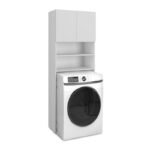 Βρες το Έπιπλο πλυντηρίου Ramsey Megapap χρώμα λευκό 65x27x190