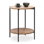 Βρες το Τραπεζάκι βοηθητικό Argento Megapap χρώμα pine oak 43x43x60εκ. σε μοναδική τιμή στο clickforshop.gr