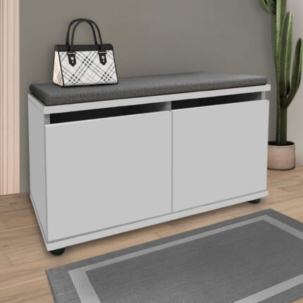 Βρες το Παπουτσοθήκη Twain Megapap 8 ζευγών χρώμα λευκό 80x35x42εκ. σε μοναδική τιμή στο clickforshop.gr