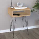 Βρες το Κομοδίνο Scott Megapap χρώμα sapphire oak 40x30x60εκ. σε μοναδική τιμή στο clickforshop.gr