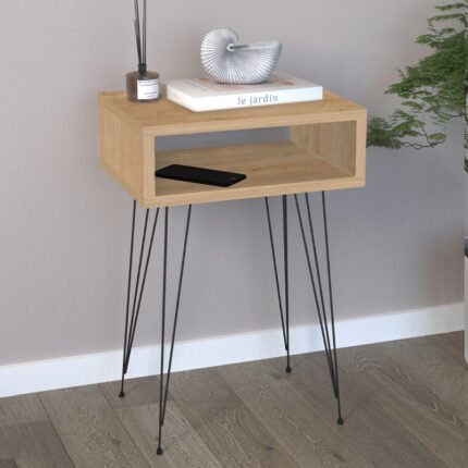 Βρες το Κομοδίνο Scott Megapap χρώμα sapphire oak 40x30x60εκ. σε μοναδική τιμή στο clickforshop.gr