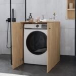 Έπιπλο πλυντηρίου Gray Megapap χρώμα sapphire oak 70x66x90εκ. - Image 3