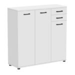 Παπουτσοθήκη - Ντουλάπι Polly Megapap χρώμα λευκό 108x35x108εκ. - Image 4