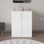 Παπουτσοθήκη - Ντουλάπι Manolo Megapap χρώμα λευκό 60x38x81,4εκ. - Image 4