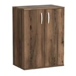 Παπουτσοθήκη - Ντουλάπι Manolo Megapap χρώμα καπνιστή καρυδιά 60x38x81,4εκ. - Image 5