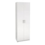 Παπουτσοθήκη Renso Megapap δίφυλλη χρώμα λευκό 59,8x37,8x178,5εκ. - Image 5