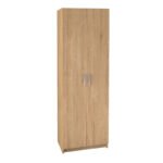 Παπουτσοθήκη Renso Megapap δίφυλλη χρώμα sapphire oak 59,8x37,8x178,5εκ. - Image 5