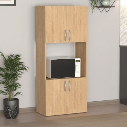 Βρες το Ντουλάπα κουζίνας Armado Megapap χρώμα sapphire oak 60x32x140εκ. σε μοναδική τιμή στο clickforshop.gr