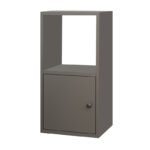 Κομοδίνο Vito Megapap χρώμα ανθρακί 34x30x66,4εκ. - Image 4