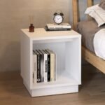 Βρες το Κομοδίνο Gino Megapap χρώμα λευκό 40x35