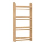 Επιτοίχια βιβλιοθήκη - ραφιέρα Montessori Megapap χρώμα sapphire oak 60x15x120εκ. - Image 3