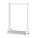 Έπιπλο εισόδου Belgum Megapap χρώμα λευκό 87,3x35x128εκ. - Image 3