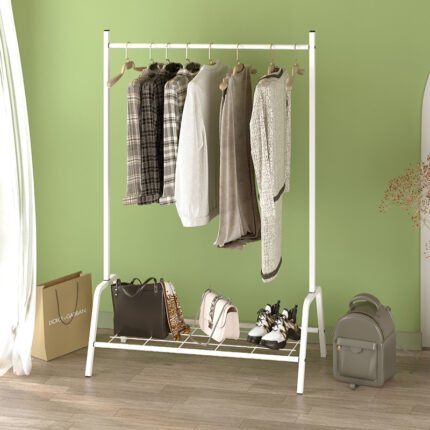 Βρες το Επιδαπέδια κρεμάστρα Selman Megapap μεταλλική χρώμα λευκό 87