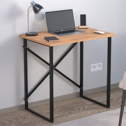 Βρες το Γραφείο εργασίας Verne Megapap χρώμα pine oak 75x52x73