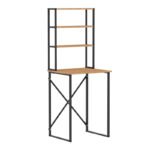 Έπιπλο πλυντηρίου Bobby Megapap χρώμα pine oak 67x60x178εκ. - Image 3