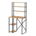 Έπιπλο πλυντηρίου Berkus Megapap χρώμα pine oak 90x60x178εκ. - Image 3