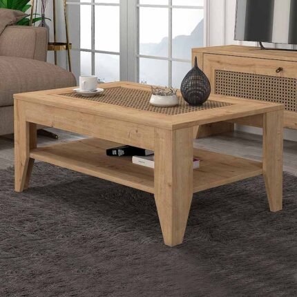 Βρες το Τραπεζάκι σαλονιού Madura Megapap χρώμα sapphire oak 90x60x40εκ. σε μοναδική τιμή στο clickforshop.gr