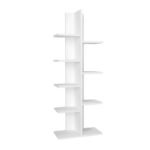 Βιβλιοθήκη Tree Megapap χρώμα λευκό 45x21,4x121,8εκ. - Image 4