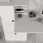 Γραφείο εργασίας Domingo Megapap χρώμα λευκό 149,5x60x120εκ. - Image 5