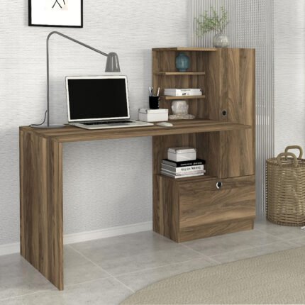 Βρες το Γραφείο εργασίας Merino Megapap χρώμα καρυδί 149