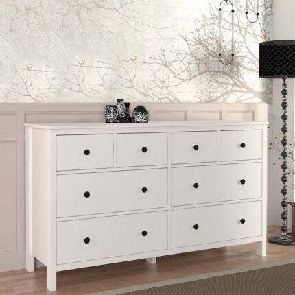 Βρες το Συρταριέρα - Μπουφές Sabina Megapap χρώμα λευκό 160x50x96εκ. σε μοναδική τιμή στο clickforshop.gr