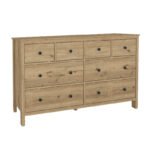 Συρταριέρα - Μπουφές Sabina Megapap χρώμα sepet oak 160x50x96εκ. - Image 5