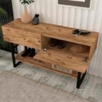 Κονσόλα Aron Megapap χρώμα atlantic pine 138,8x41x75,7εκ. - Image 4