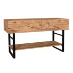 Κονσόλα Aron Megapap χρώμα atlantic pine 138,8x41x75,7εκ. - Image 5