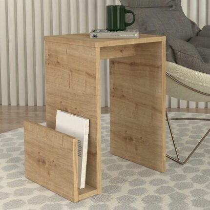 Βρες το Τραπεζάκι βοηθητικό Regnar Megapap χρώμα sapphire oak 43