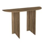 Κονσόλα Cortado Megapap χρώμα καρυδί 120x35x75εκ. - Image 4