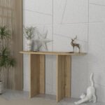 Βρες το Κονσόλα Cortado Megapap χρώμα sapphire oak 120x35x75εκ. σε μοναδική τιμή στο clickforshop.gr