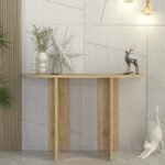 Κονσόλα Cortado Megapap χρώμα sapphire oak 120x35x75εκ. - Image 3