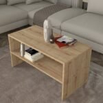Τραπεζάκι σαλονιού Eleva Megapap χρώμα sapphire oak 90x44,6x46,4εκ. - Image 4