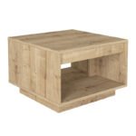 Βρες το Τραπεζάκι σαλονιού Onda Megapap χρώμα sapphire oak 60x60x40εκ. σε μοναδική τιμή στο clickforshop.gr