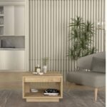 Τραπεζάκι σαλονιού Onda Megapap χρώμα sapphire oak 60x60x40εκ. - Image 4