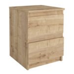 Κομοδίνο Breve Megapap χρώμα sapphire oak 39,8x41,8x55εκ. - Image 5