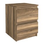 Κομοδίνο Breve Megapap χρώμα καρυδί 39,8x41,8x55εκ. - Image 5