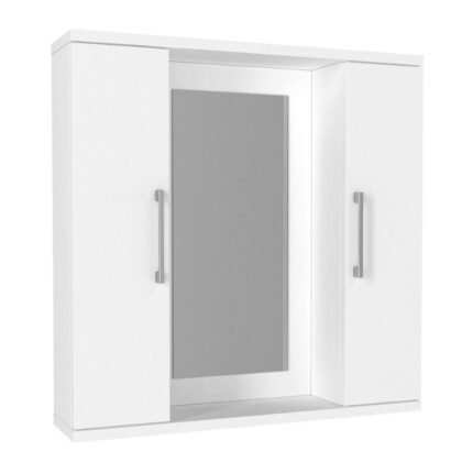 Βρες το Καθρέπτης μπάνιου Surra Μegapap χρώμα λευκό 65x15