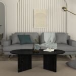 Τραπεζάκι σαλονιού Cortado Megapap χρώμα sencron black 120x60x39,6εκ. - Image 3