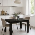 Τραπέζι Darlen Megapap χρώμα sencron black 125x72x74εκ. - Image 4