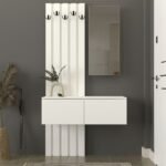 Βρες το Έπιπλο εισόδου Kanso Megapap χρώμα λευκό 100x35x196