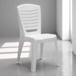Καρέκλα πολυπροπυλενίου Tabia Megapap χρώμα λευκό 47x49x86εκ. - Image 2