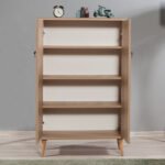 Παπουτσοθήκη - Ντουλάπι Soho Megapap χρώμα sonoma 80x36x127εκ. - Image 4