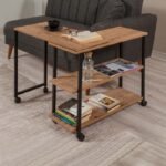 Τραπεζάκι βοηθητικό Frenk Megapap πολυμορφικό χρώμα atlantic pine 76x30x66εκ. - Image 3